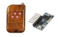 telecommande rf 433mhz 4 canna